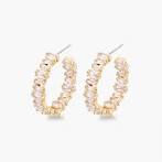 Earring 3: A pair of pearl earrings with a classic and elegant design, perfect for adding a touch of sophistication to any outfit.